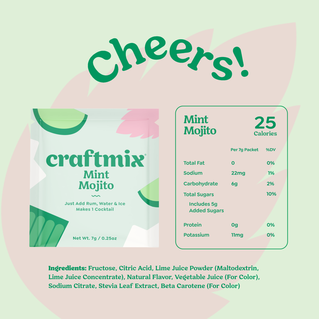 Craftmix - Mint Mojito Cocktail Mixer